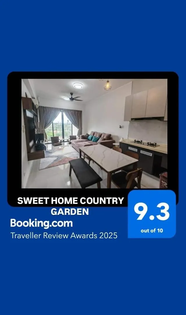 Apartamento Sweet Home 暖居 Danga Bay Countrygarden Johor Bahru
